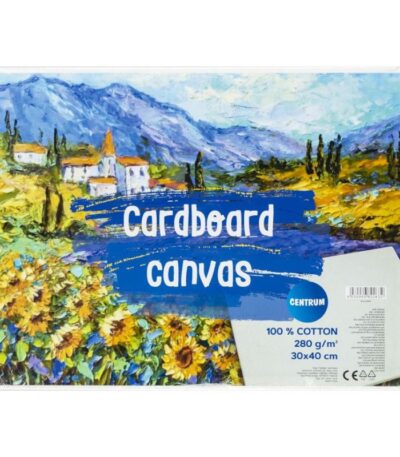 CANVAS BOARD 30X40CM 280GR CNTR#80263-0