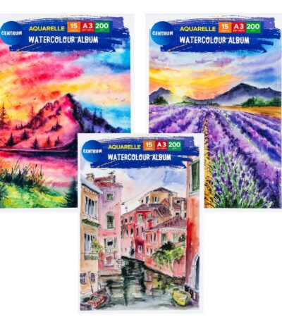 AQUARELBLOK A3 200GR 15-SH CNTR#82600-0