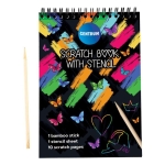 SCRATCH BOEK 175X124MM CNTR#89638-0