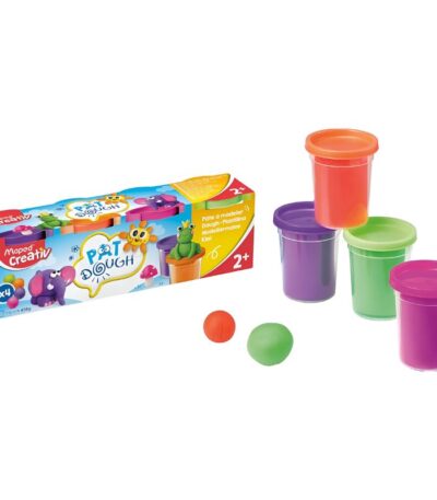 KLEISET - PAT DOUGH EARLY AGE 4 FANCY KLEUREN MAPED#907201-0