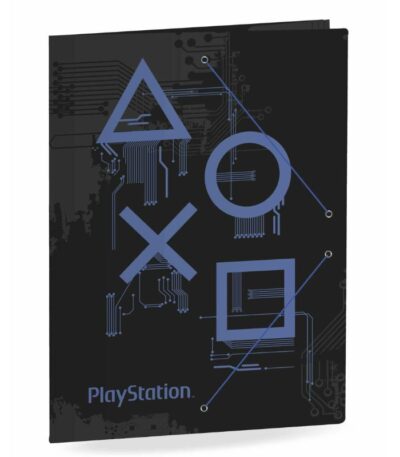 ELASTOMAP A4 PLAYSTATION VINTAGE ZWART EXPL#2021 PL4D007-0