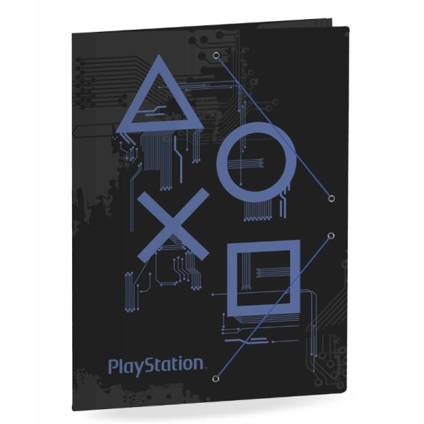 ELASTOMAP A4 PLAYSTATION VINTAGE ZWART EXPL#2021 PL4D007-0