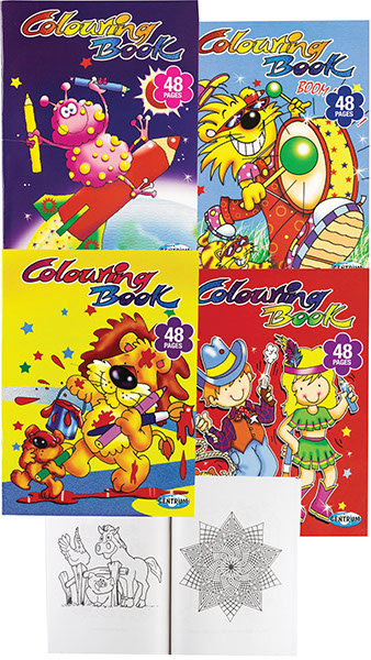 KLEURBOEK 185X185MM 12-SH CNTR#89723-0