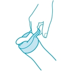 WATERFLES PLASTIC 750ML "ORIGINS" BLAUW MAPED#872904-529518