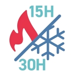 ADULT INSULATED BOTTLE 500ML BLUE MAPED#871103-529307